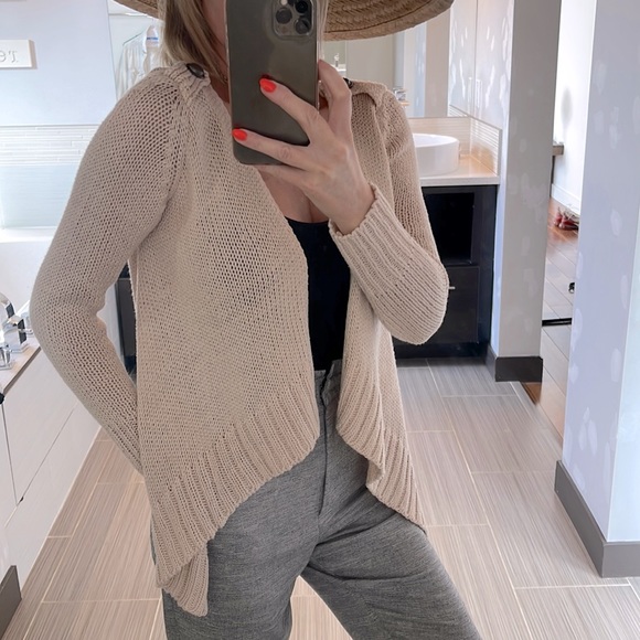 Blush Coloured Cardigan Zara - Picture 1 of 6